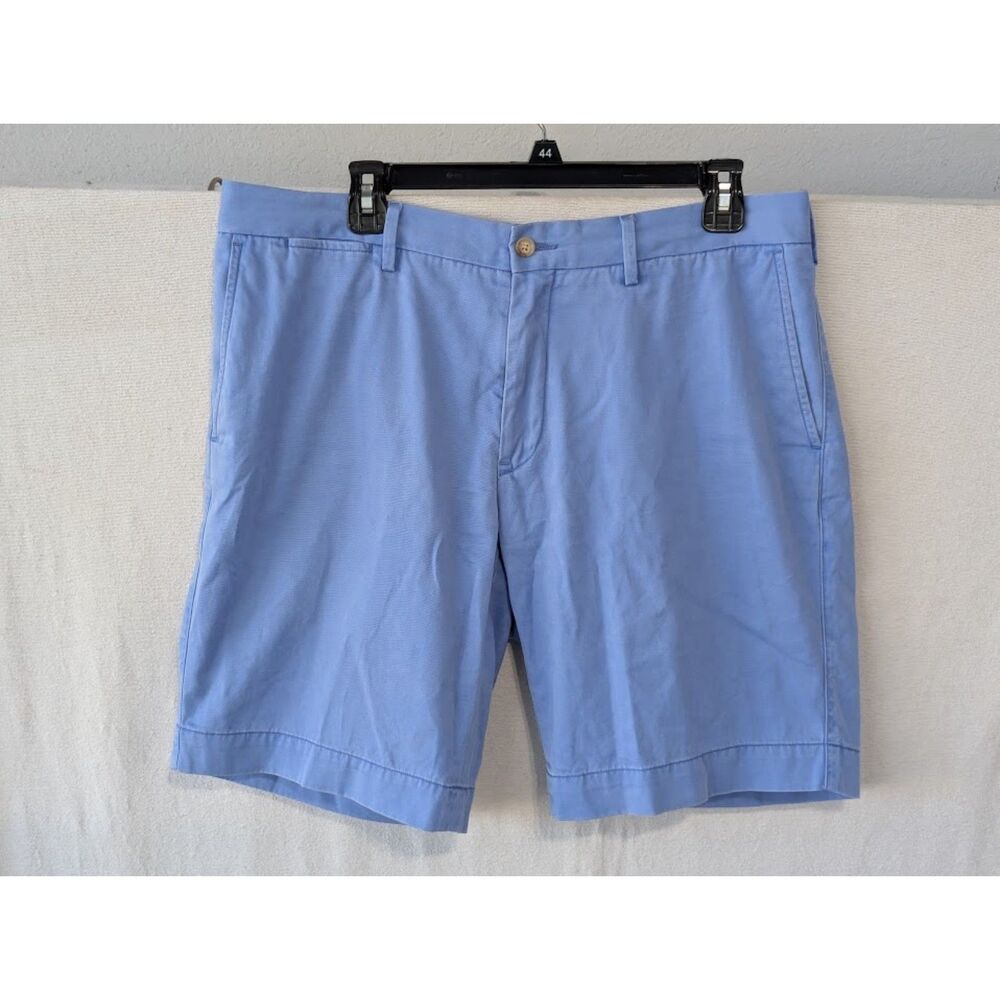 Men's Polo Ralph Lauren Classic Fit Pima Cotton Blue Shorts Size 34